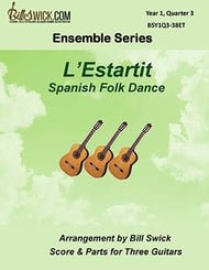 Bill Swick's Year 1, Quarter 3 - Ensembles for Three Guitars Guitar and Fretted sheet music cover Thumbnail